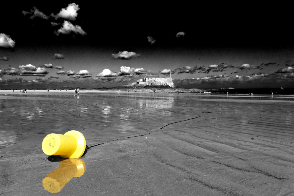 Le Grand Bé à St Malo - après