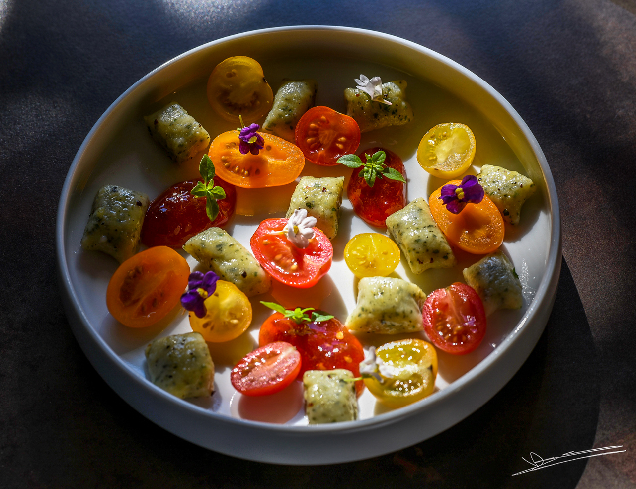 VD-Photographie - Gnocchis aux herbes du jardin